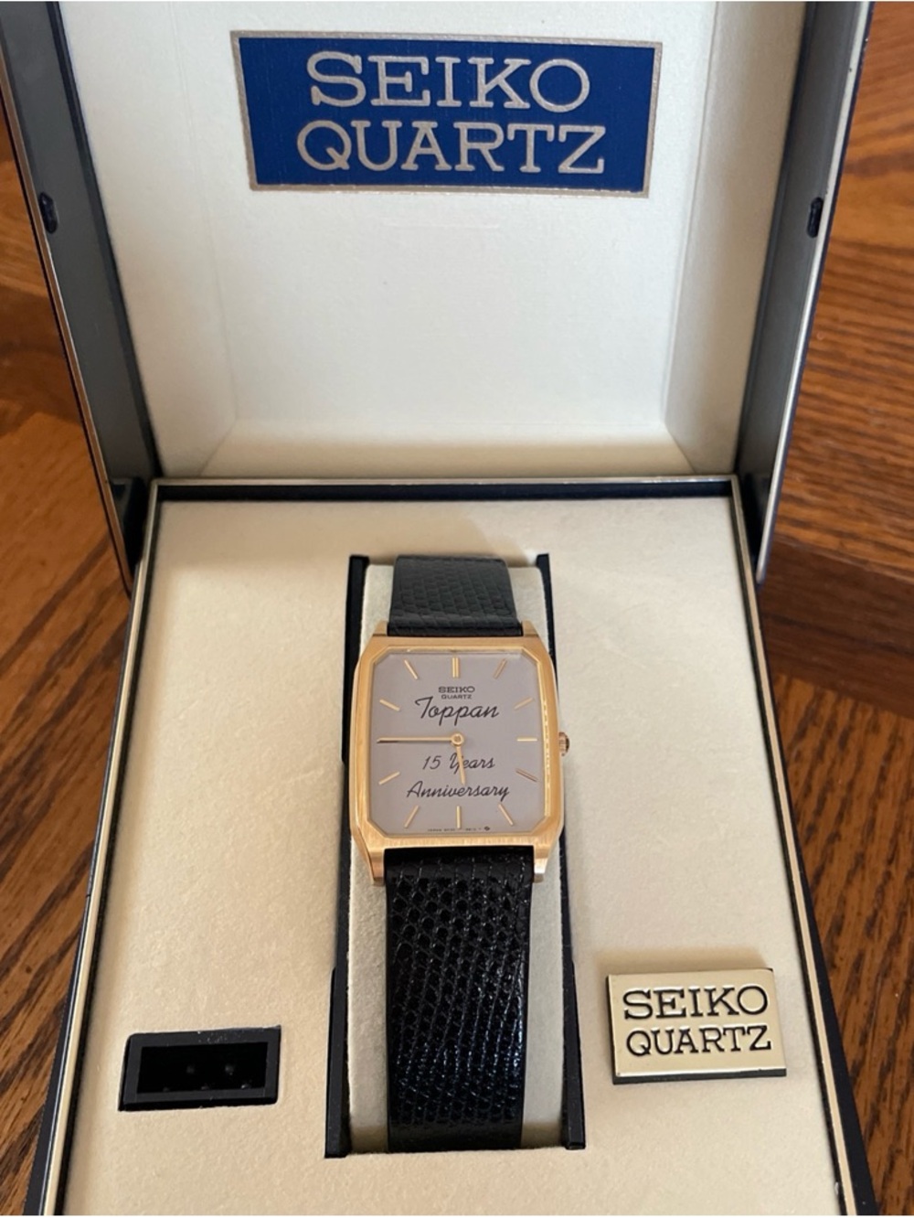 Vintage 1980s Men’s Seiko Quartz Watch. NIB